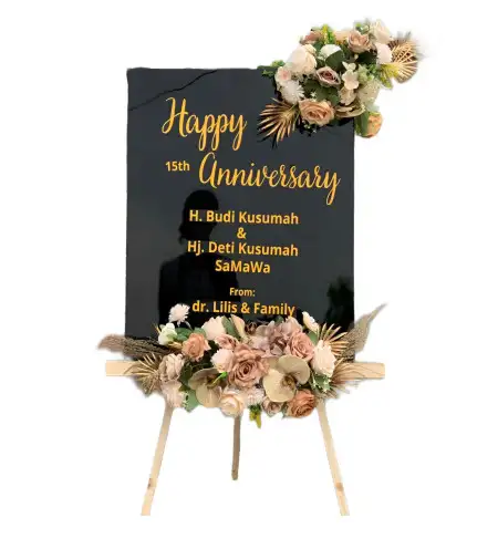 Papan Bunga Akrilik Adian Koting