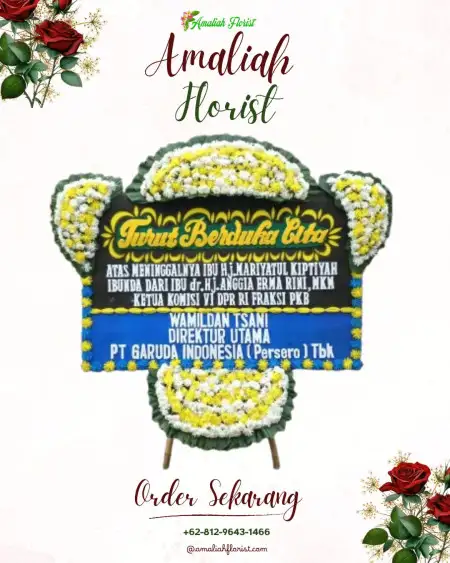Papan Bunga Duka Adian Koting